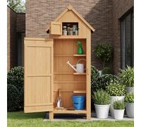 Casette e Stanze da Giardino Questo armadio in legno è stato progettato per il giardino, il patio o il cortile. Offre una soluzione pratica per riporre ordinatamente attrezzi e accessori da giardinagg