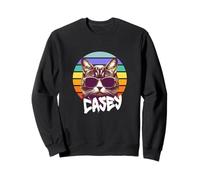 CASEY - Bel nome da ragazza con un gatto cool Felpa