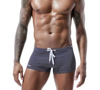 Casey Kevin Costume da Bagno Uomo Costume Boxer Coulisse Pantaloncini Calzoncini da Bagno Elastico a Vita Bassa Boxershorts Nuoto Spiaggia Mare Piscina Swim