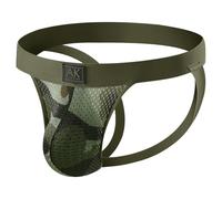 Casey Kevin Jockstrap Uomo Mimetico Slip Sospensorio Sportivo Intimo Jock Strap Tanga