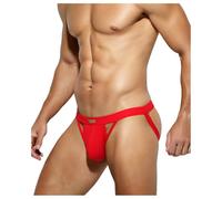 Casey Kevin Jockstrap Uomo Perizoma Uomo Slip Intimo Sexy Mutande String Tanga Sospensorio Testicoli Traspirante Sportivo Sport Fitness, XL
