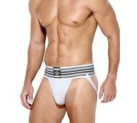 Casey Kevin Jockstrap Uomo Sport Perizoma Traspiranti Sportivo Slip Sexy Sospensorio Scrotale Testicoli Varicocele String Thong Mutande Rosso Gym Tanga Intimo Hot Maschile