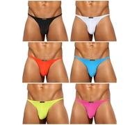 Casey Kevin Perizoma Uomo | Pacco da 6 | Perizomi String e Tanga