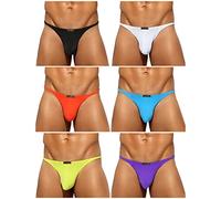 Casey Kevin Perizoma Uomo | Pacco da 6 | Perizomi String e Tanga