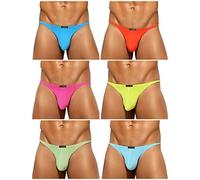 Casey Kevin Perizoma Uomo | Pacco da 6 | Perizomi String e Tanga