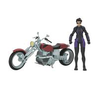 Teenage Mutant Ninja Turtles Casey Marie with Last Ronin Motorcycle 18 cm NECA