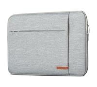 CASEZA Custodia per PC Portatile 13-13.3 Pollici Grigio London Borsa per Notebook ASUS dell Microsoft HP Surface Book e Altri - Custodia Resistente all'Acqua per Ultrabook 13" / 13.3" con Due Tasche