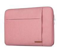 CASEZA Custodia per PC Portatile 13-13.3 Pollici Rosa London Borsa per Notebook ASUS dell Microsoft HP Surface Book e Altri - Custodia Resistente all'Acqua per Ultrabook 13" / 13.3" con Due Tasche