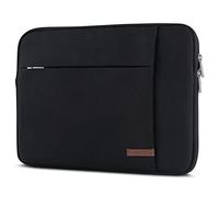 CASEZA Custodia per PC Portatile London Borsa per Notebook, MacBook Air, MacBook PRO, Surface Book e Altri - Custodia Resistente all'Acqua per Ultrabook con Due Tasche