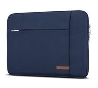 CASEZA Custodia per PC Portatile London Borsa per Notebook, MacBook Air, MacBook PRO, Surface Book e Altri - Custodia Resistente all'Acqua per Ultrabook con Due Tasche