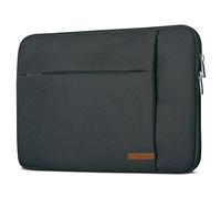 CASEZA Custodia per PC Portatile London Borsa per Notebook, MacBook Air, MacBook PRO, Surface Book e Altri - Custodia Resistente all'Acqua per Ultrabook con Due Tasche