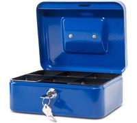 Cash, 2 pezzi, 20 x 17 x 9 cm, colore: blu