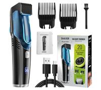 Cash e Trimmer Ricaricabili Ricaricabili a Corda, Pettini di Guida Facili, Triponi per Capelli a Prova di Acqua per Barbieri Kit da Taglio di Capelli Barbieri (BLUE)