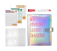 Cash Envelope System, Budget Binder, Saving Money Tracker, Fun Money Challenge, Financial Organization Binder, Fun Money Challenge Book With Cash Envelopes and Tracker