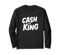 Cash is King Graphic Maglia a Manica