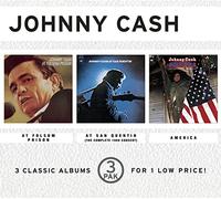 Cash, Johnny - 3 Pak: At Folsom Prison / At San Quentin / America