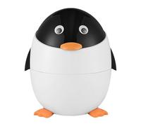 Cash lattina - Penguin Cestino può | dei rifiuti a prova di odour | Baschetta di plastica Pustbin | Cestino per cesti per cestini per animali riutilizzabili portatili Compact per camera da let