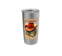 CASH ME BY THE AISLE WITH DEALS Bicchiere termico in acciaio inox doppia parete