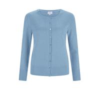 CASH-MERE.CH Giacchetta blu chiaro Donna - Abbigliamento - Taglie comode - Pullover e cardigan - Cardigan CASH-MERE.CH XS