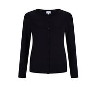 CASH-MERE.CH Giacchetta nero Donna - Abbigliamento - Taglie comode - Pullover e cardigan - Cardigan CASH-MERE.CH S