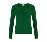 CASH-MERE.CH Giacchetta verde scuro Donna - Abbigliamento - Taglie comode - Pullover e cardigan - Cardigan CASH-MERE.CH XS
