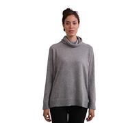 CASH-MERE.CH Maglione da donna in 100% cashmere, a 2 fili, grigio., XL