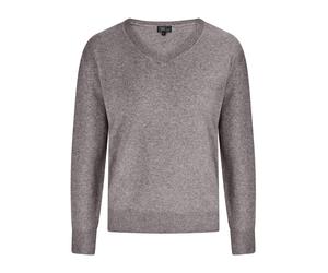 CASH-MERE.CH Pullover grigio Uomo - Abbigliamento - Pullover e cardigan - Pullover - Pullover con scollo a V CASH-MERE.CH M
