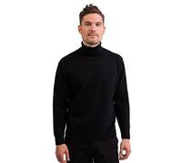 CASH-MERE.CH Pullover | Sweater | Maglione Dolcevita da Uomo 100% Cachemire (Nero, L)