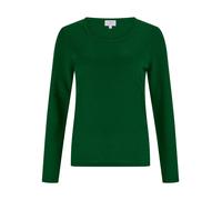 CASH-MERE.CH Pullover | Sweater | Maglione a Girocollo da Donna 100% Cachemire (Verde, S)