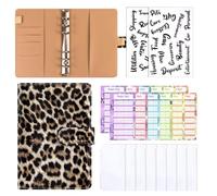 Cash Savings Binder - 2025 libro di ricerche sulle buste, organizzatore budgeting, borsa per attività monetarie | Divertente di tracciamento finanziario, strumento di gestione facile per