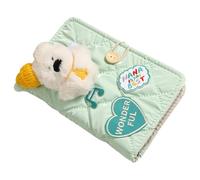 Cash Savings Book, 10 fogli Money Saver Book 2025, Cute Bear Design Storage Binder, Compact Organization for Travel Planning Vacation Students Kids Family Adults School Workplace