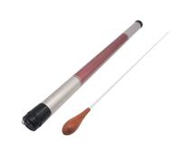 CashBeat Bacchetta da direttore d'orchestra professionale con manico in legno da 38 cm, bacchetta professionale per direttori musicali, sinfonie corali e leader di band