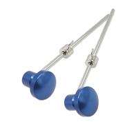 CashBeat Battitore a pedale per grancassa in lega di alluminio, lunghezza 19,5 cm, robusta testa a martello, accessorio ideale per strumenti a percussione per una migliore esperienza di batteria, blu