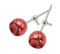 CashBeat Battitore per pedale per grancassa in lega di alluminio, lunghezza 19,5 cm, robusta testa rotonda, accessorio ideale per strumenti a percussione per una migliore esperienza di batteria, rosso