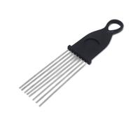 CashBeat Raschietto Guiro da 20,3 cm, manico largo 2,6 cm, accessorio di ricambio per percussioni latine, stile pettine con 8 aste in acciaio per vari strumenti