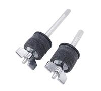 CashBeat Set di impilatori per piatti, impilatori da 10,2 cm e 14,5 cm con filettatura da 8 mm, accessori per strumenti a percussione, dado ad alette incluso, perfetto per batteristi e percussionisti