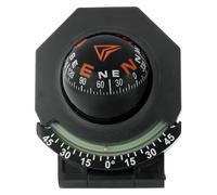 Cashboard della bussola per auto a 180 ° Compass marino pieghevole regolabile con nastro adesivo luminoso inclinometro per navigazione per veicoli per auto in barca