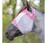 Cashel Maschera antimosche con design di cavalieri crociati, standard, rosa, sangue caldo