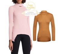 Cashmere Top Lungo Maniche By Wolford L Leonelion Braun Morbido Pullover Morbido