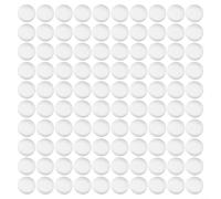 CashMuch 100 contenitori trasparenti per monete rotonde da 16 mm, capsule in plastica sigillate con serratura, forniture anti-ossidazione per collezioni numismatiche
