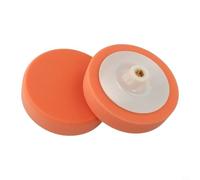 CashMuch 2Pcs 7 Pollice Auto Lucidatura Pad Per M16 Lucidatrice, Ruota Spugna Per Ceretta E Lucidatura, Per Arancio
