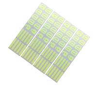 CashMuch 4 pezzi incandescente pulsante Ers, fluorescente Een luminoso cruscotto Dals per interni auto, Sy per individuare al buio, per la maggior parte dei veicoli