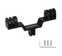 CashMuch Adattatore a ponte in alluminio per fotocamera da bicicletta, compatibile con GoPro