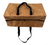 CashMuch Borsa per riposare carne per barbecue, riutilizzabile, isolante, per petto e griglia, borsa grande marrone