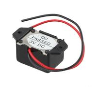 CashMuch Cicalino meccanico attivo industriale 23mm 85dB allarme alto volume per uso di sicurezza e automazione (3V)