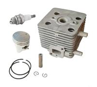 CashMuch Cilindro da 34 mm e assemblaggio per spazzaneve EB260A, parte di precisione progettata con scintilla, struttura in metallo per una maggiore uscita d'aria e facile da installare