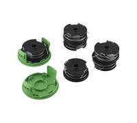 CashMuch Confezione da 6 bobine a doppia linea per decespugliatore Greenworks 40 V G40LT G40LTK2x 29187 accessori di ricambio in nylon copolimero 1,65 mm 8. Outdoor