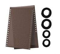 CashMuch Copertura di ricambio per sedia pieghevole, in tela, per esterni, con corde, 160 x 48 cm (marrone)