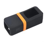 CashMuch Custodia in silicone per UGREEN Nexode Power Bank 20000 mAh 165 W, cover morbida antigraffio con porta, essenziale da viaggio (nero)