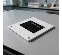 CashMuch Diffrazione Grata Set per Ricerca Universitaria e Insegnamento, Singola Doppia Multi Fessura Griglia Apertura Componente Ottico, Plastica 50x50mm (Singola Slita)